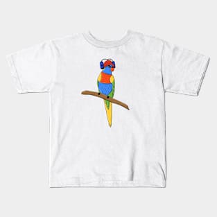 Rainbow Lorikeet Kids T-Shirt